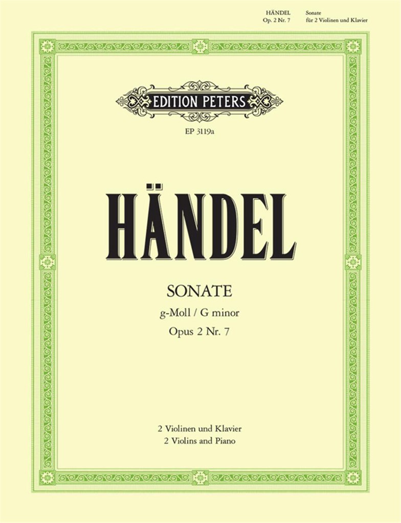 Trio Sonata in G minor Op.2 No.7